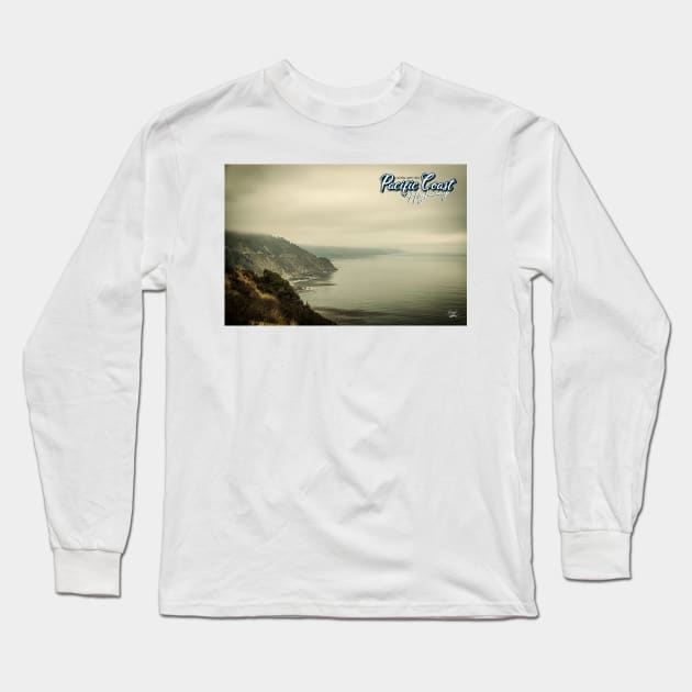 Pacific Coast Highway Long Sleeve T-Shirt by Gestalt Imagery